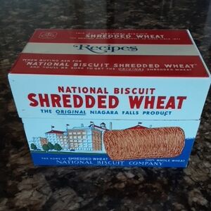 National Biscuit Shredded Wheat Recipe Box